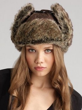 Зимние тренды: охотничья шапка-ушанка