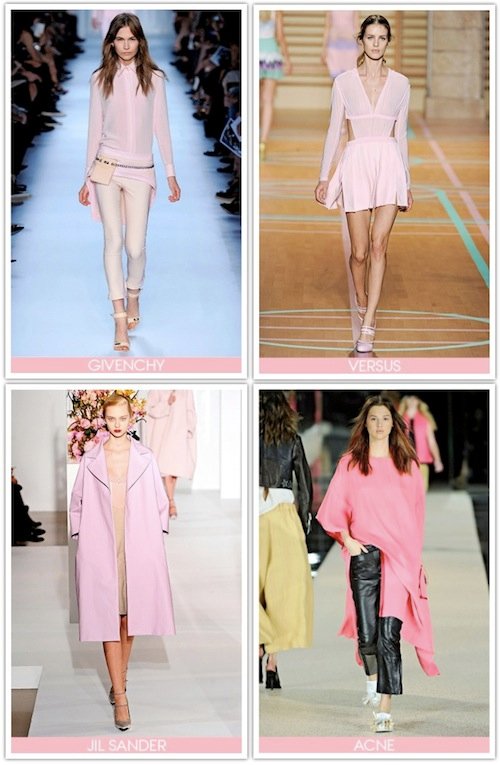 Модный цветовой тренд: гламурный розовый