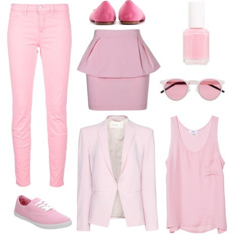 Модный цветовой тренд: гламурный розовый