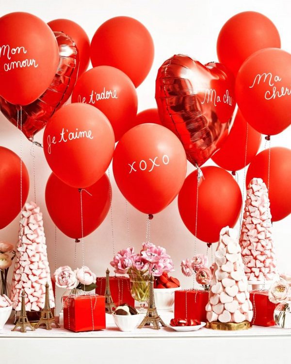 Креативные идеи декора на День святого Валентина