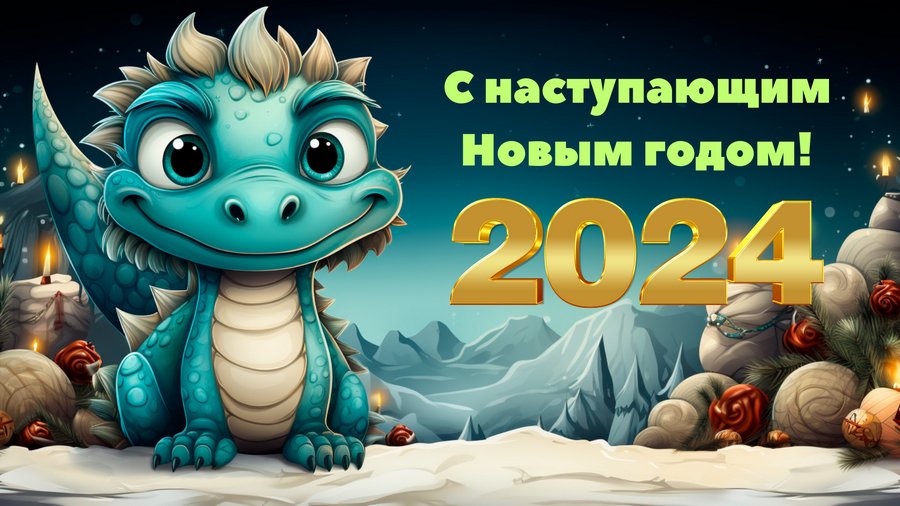 открытки с наступающим годом дракона